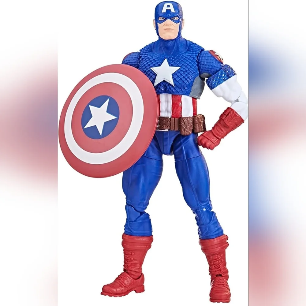 Marvel Legends Series: Ultimate Captain America,Classic Comic Collectible 6 Inch - Picture 2 of 7